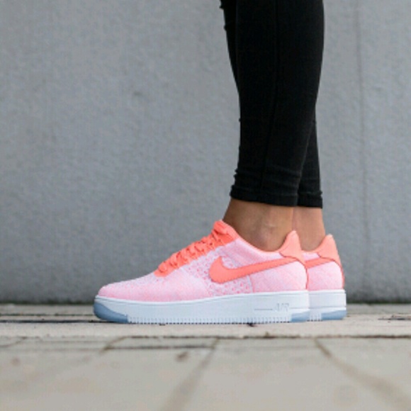 nike air force 1 flyknit womens pink